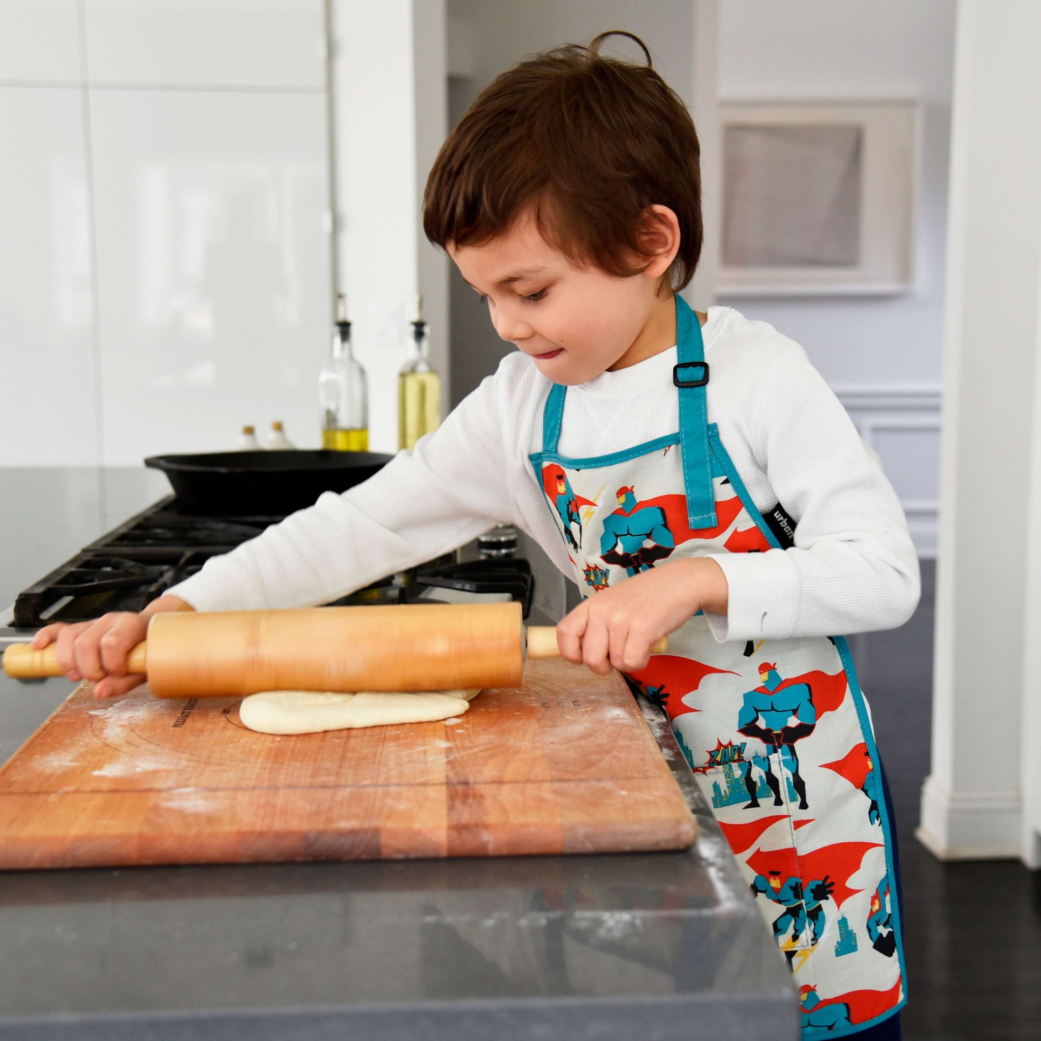 urban infant apron kids kitchen baking