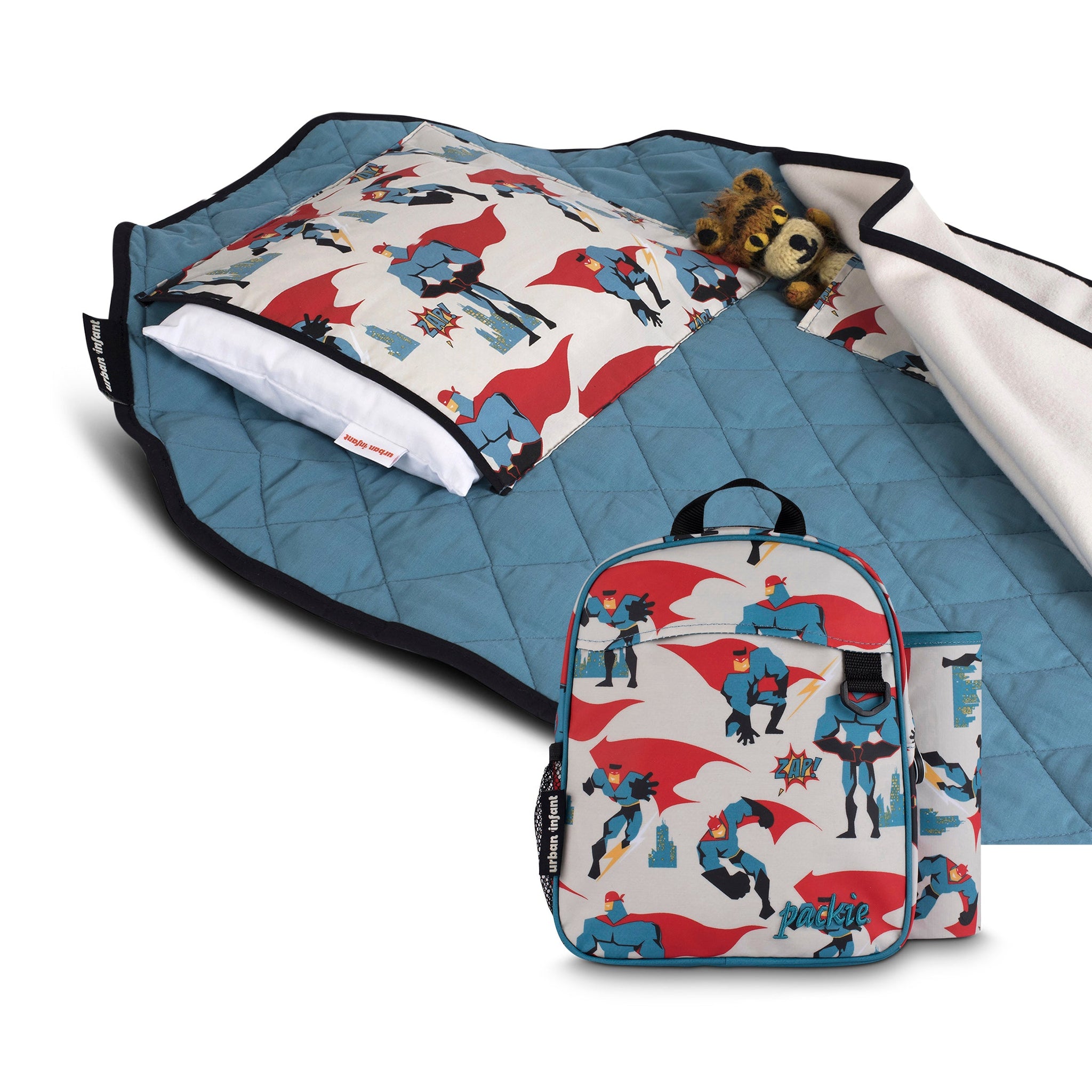 urban infant preschool toddler tot cot nap mat packie backpack bundle urban dude