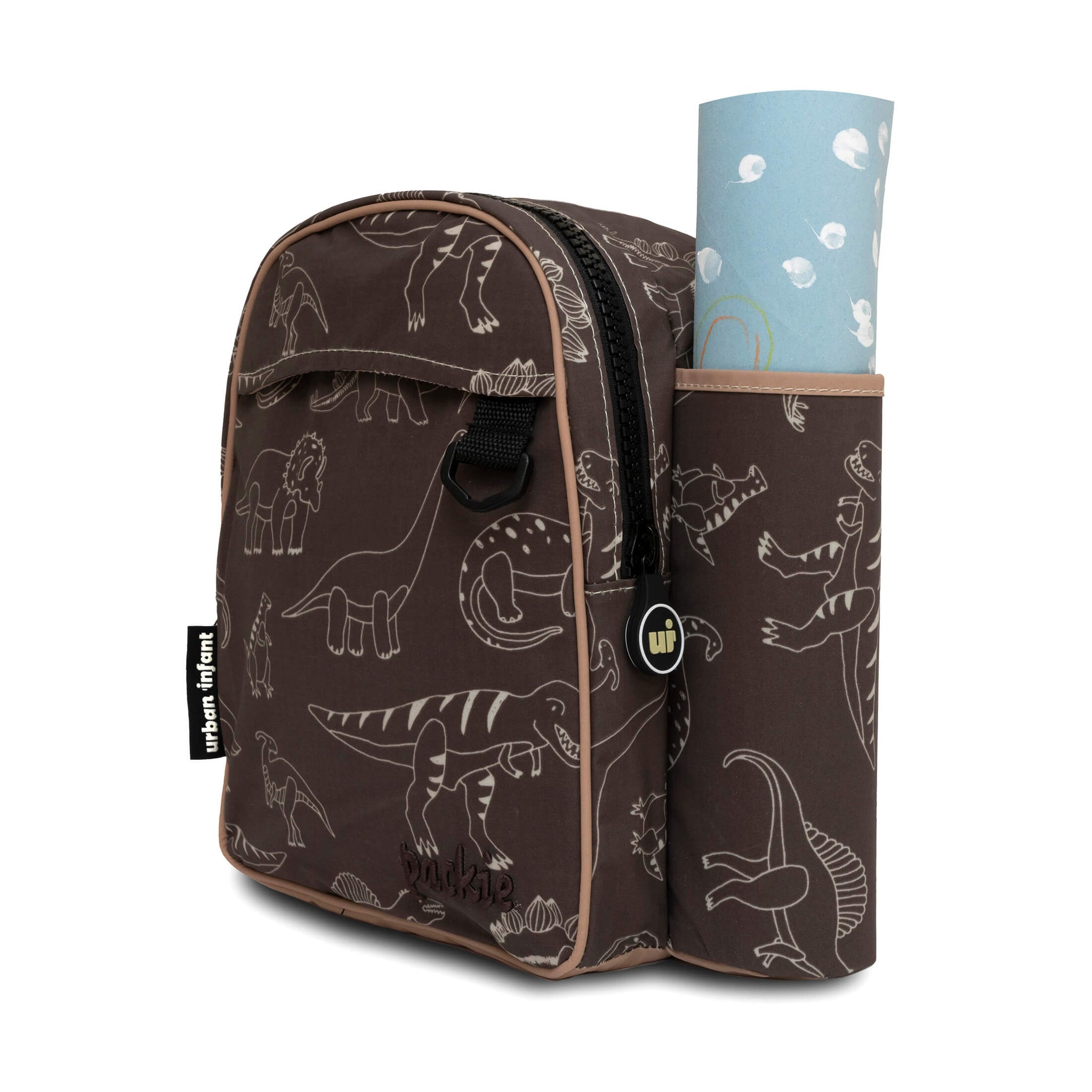 urban infant preschool toddler tot cot nap mat packie backpack bundle dinosaurs